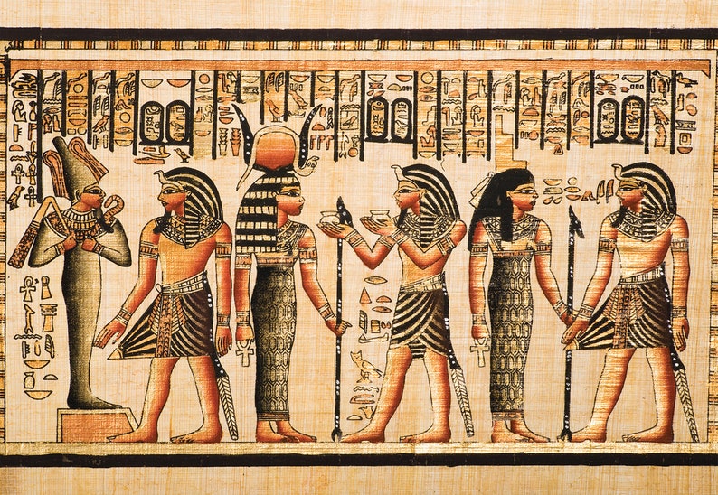 PHARAO Peel And Stick Wall Art, EGYPT Wallpaper, Custom Wall Mural, Large Wallpaper, Selfadhesive Vinyl, REUSABLE Wall Covering, Removable image 3