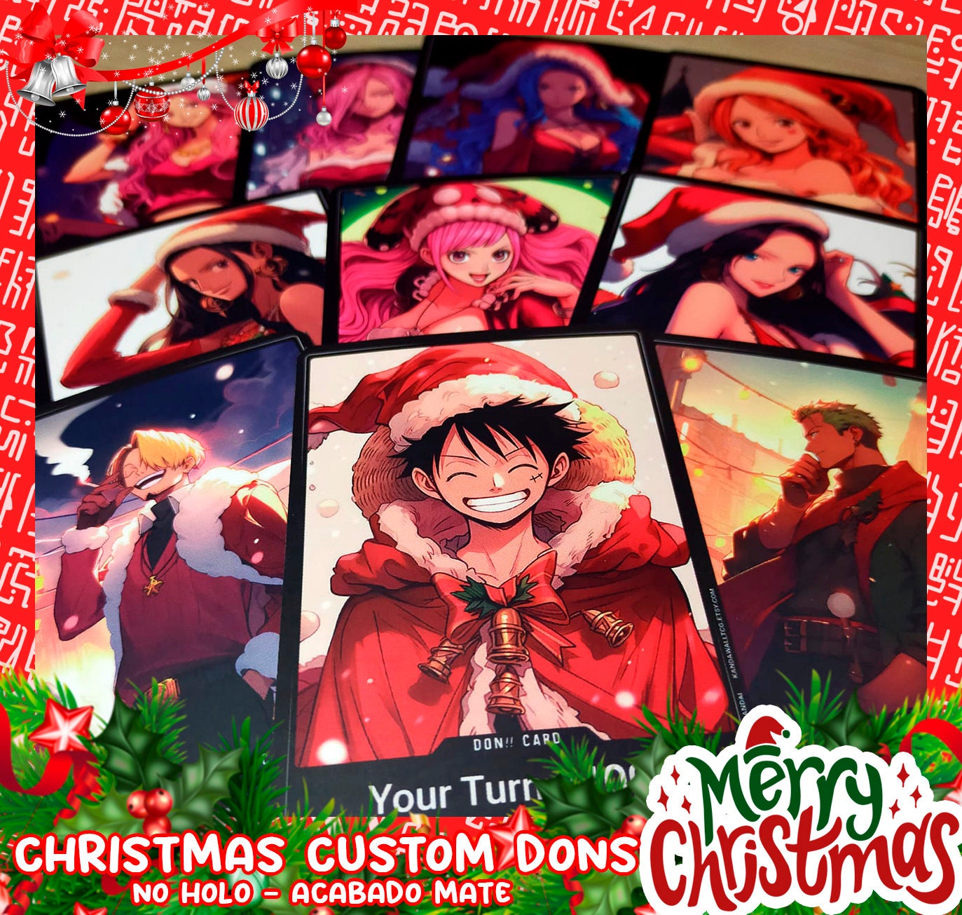 Merry Christmas One Piece | Sticker