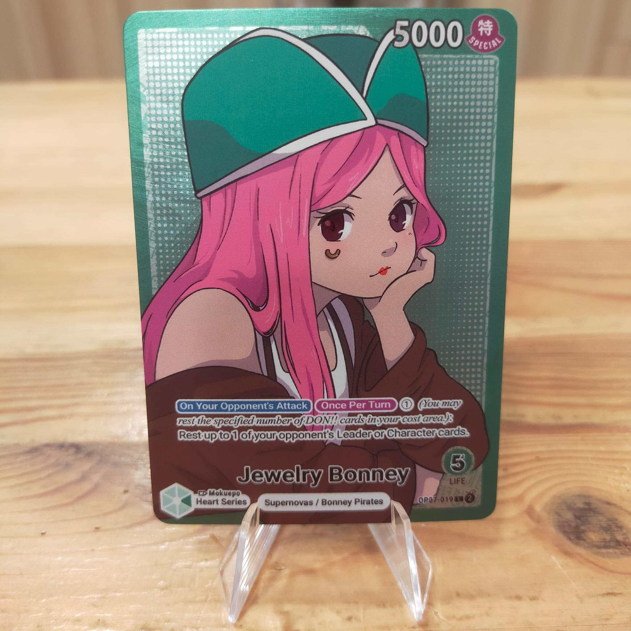 one piece card game bonney Jewelry Bonney [Alternate Art] OP13-100 - Carrying on His Will OP13 [LEADER] [Near Mint]