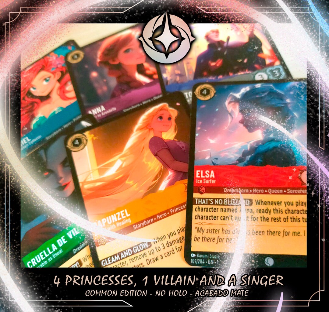 Lorcana Custom Common Cards / Card Game / TCG - Etsy