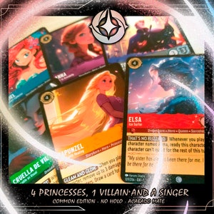 Lorcana Custom common Cards / Card Game / TCG