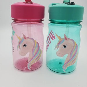 Unicorn Water Bottle Personalized Unicorn Water Bottle - Etsy