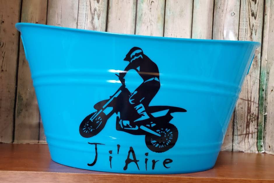 Dirt Bike Easter Basket Personalized Easter Basket Toy Etsy