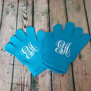 Youth Size Monogram gloves, Gifts under 10, Sport gift, Personalized Gift for her, Monogram, Girlfriend gift, personalized gift, custom gift