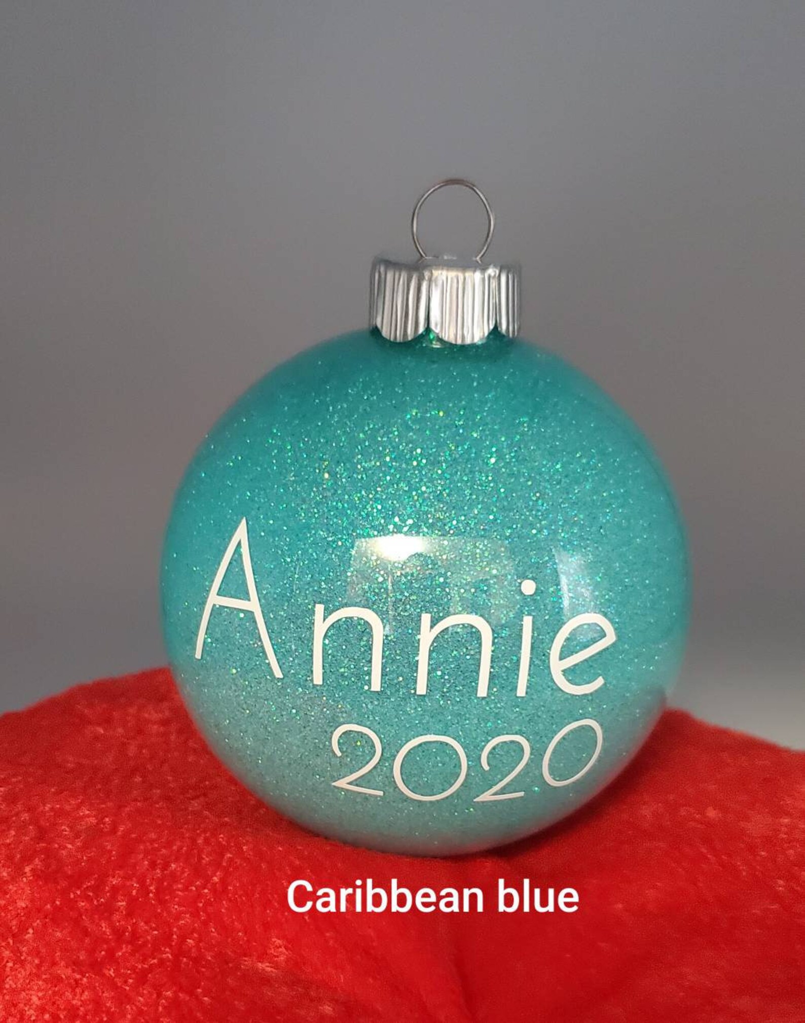 Dated Christmas Ball Family Ornaments Ball Christmas Etsy