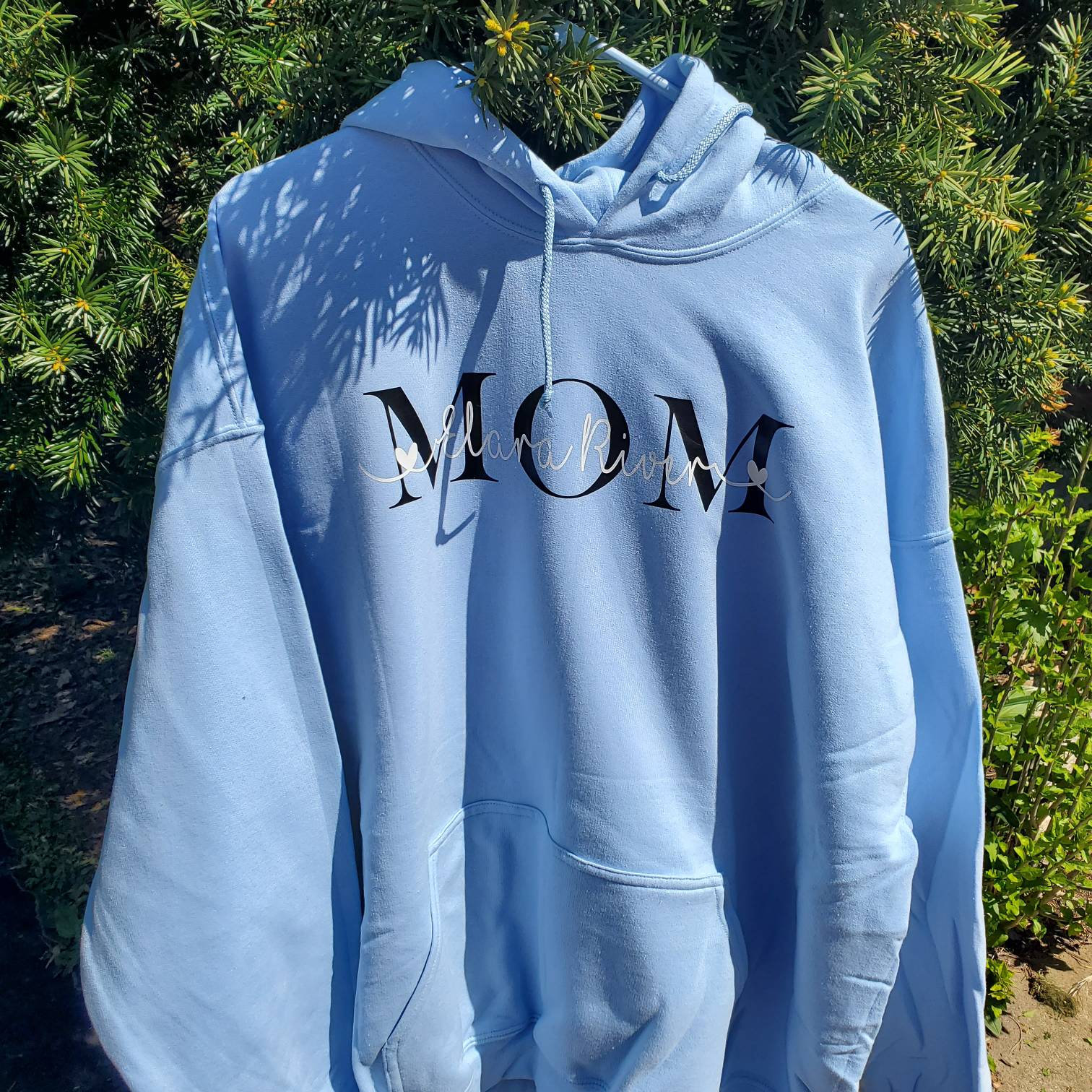 Mom Hoodie Personalized Mom Sweatshirt Mother's Day | Etsy