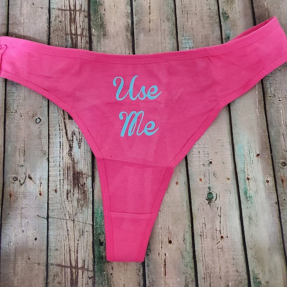 Naughty Valentines Thongs, Naughty Thongs, Use Me Thong, Naughty Valentine,  Gifts for Her, Valentine for Her, Thong, Use Me, Funny Gift -  Canada