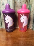 Unicorn Sippy Cup,  Baby Sippy Cup, Cute Unicorn Sippy Cup, Personalized Unicorn Sippy Cup, Personalized Sippy Cup, Gifts for kids, Sippy