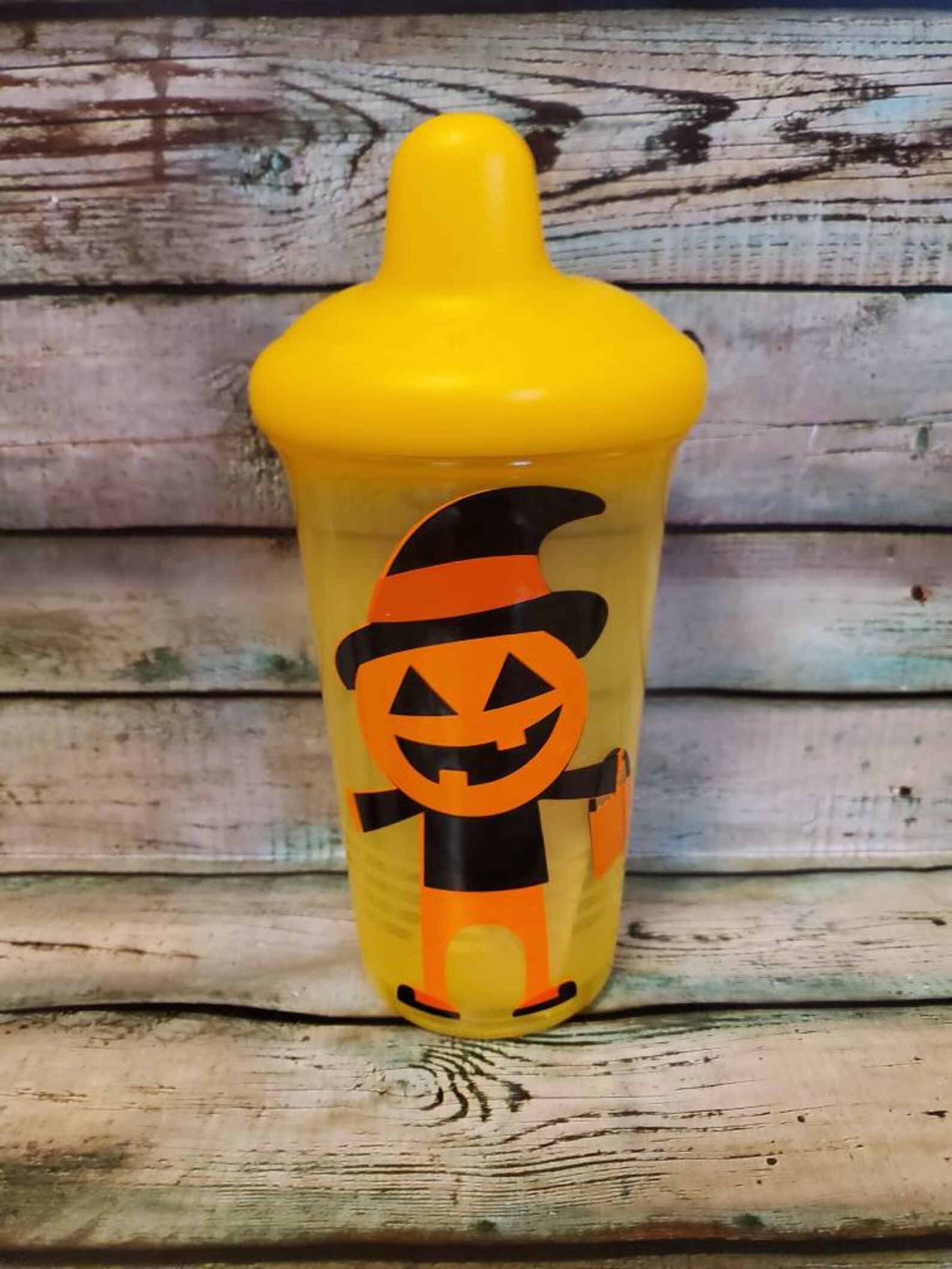Halloween Sippy Cup Baby Sippy Cup Cute Halloween Sippy Etsy
