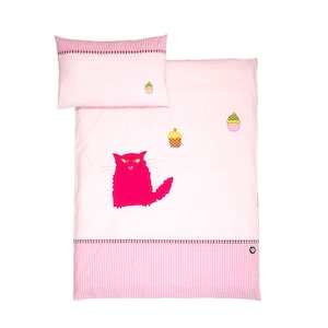 Kinderbettwäsche &quot;Mizzy&quot; Katze