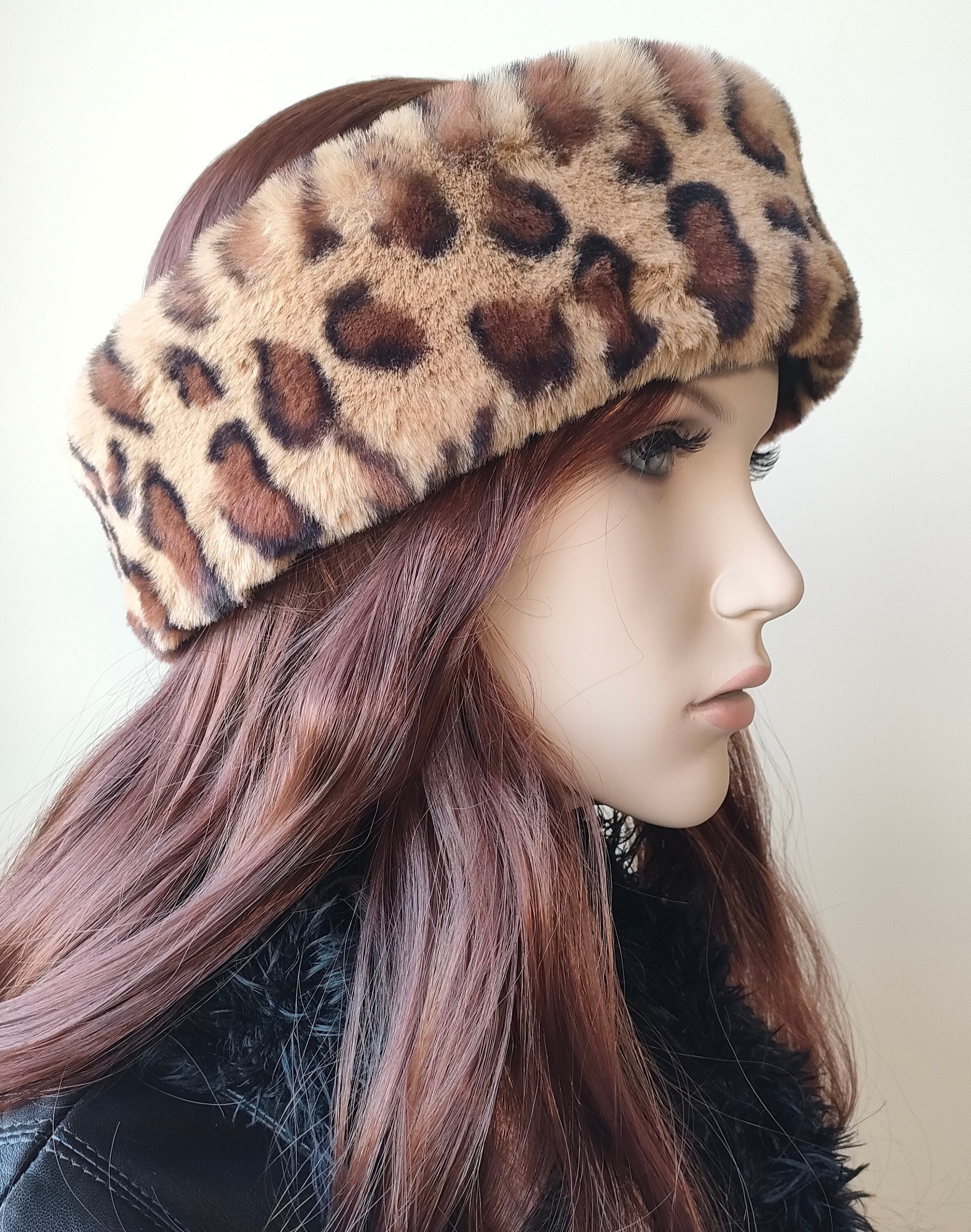 Leopard Russian Hat - Etsy Leopard Russian Hat - Etsy