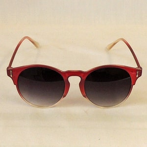 Helena Red Sunglasses 1930s 1940s Vintage style UV400