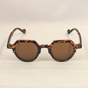 Frieda Faux Tortoiseshell Sunglasses  1930s 1940s style  UV400