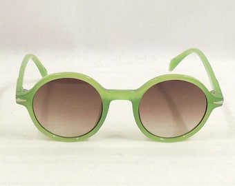 Nadia Green round Sunglasses  1920s 1930s style  UV400