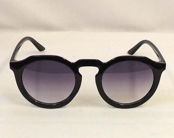 Nora  Sunglasses Black 1930s 1940s style  UV400