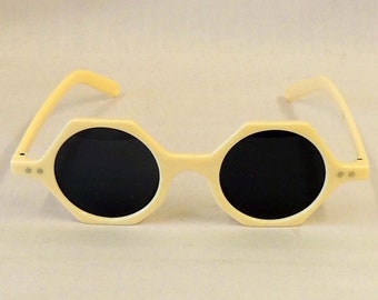 Lana Beige  Sunglasses  1930s 1940s style  UV400