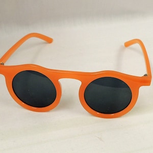 Orange Marlene Sunglasses  1930s 1940s style  UV400