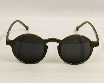 Norma Green round Sunglasses  1920s 1930s style  UV400