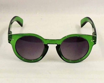 Vera Clear Green  Sunglasses 1930s 1940s Vintage style UV400