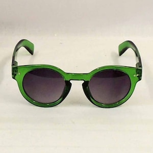 Vera Clear Green  Sunglasses 1930s 1940s Vintage style UV400