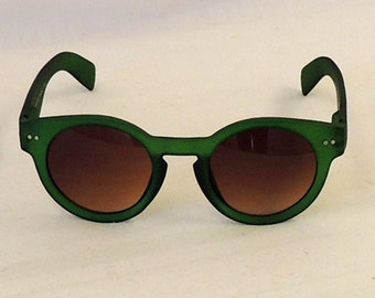 Lunettes de soleil vertes Vera des années 1930, style vintage des années 1940 UV400