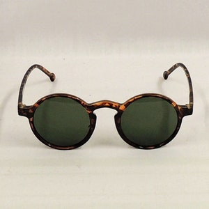 Norma Faux Tortoiseshell  round Sunglasses  1920s 1930s style  UV400