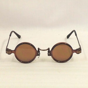 Ethel Brown Art Deco  Small Round Sunglasses Retro 1920s 1930s style  UV400