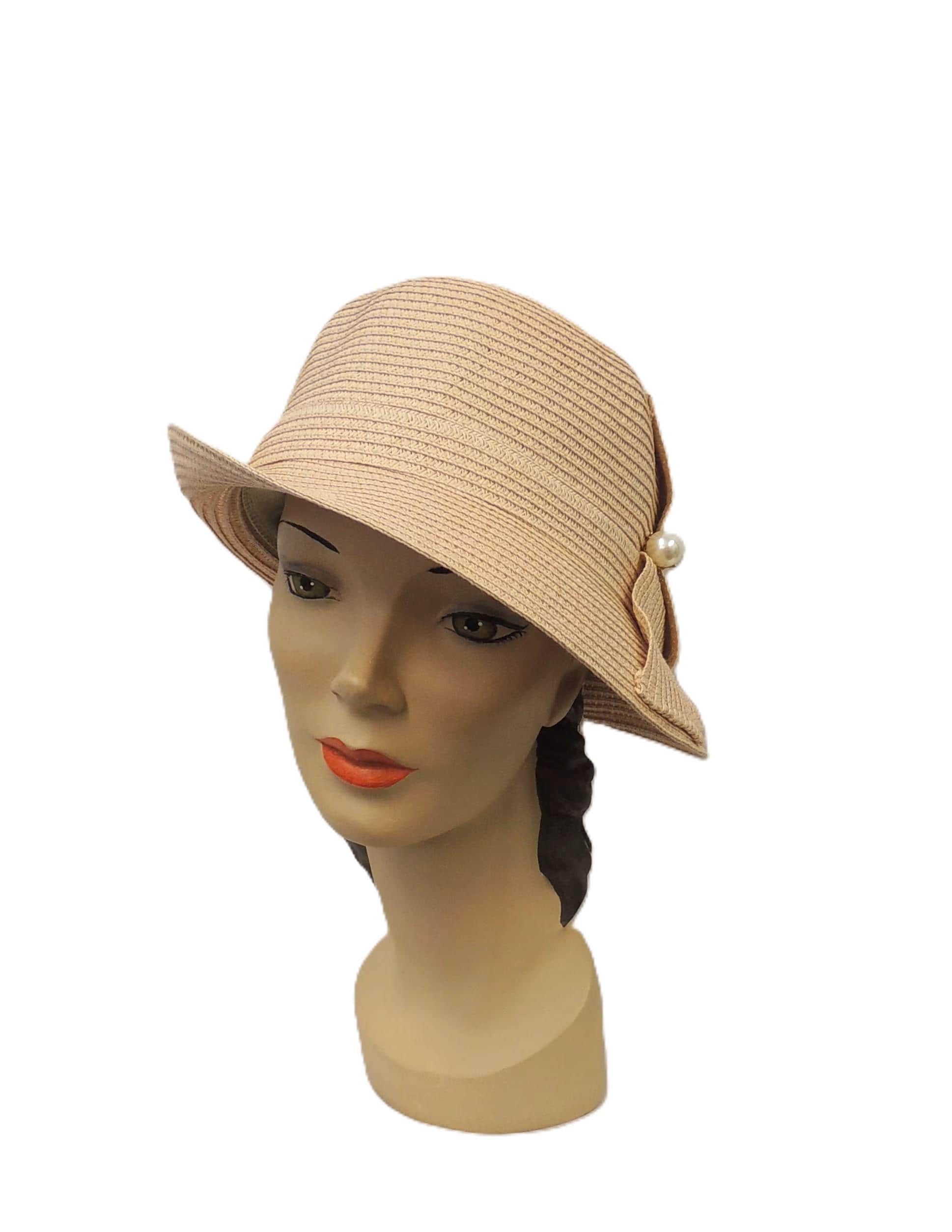 Vintage 1930s Elegant Cream Bumper Hat 1930s Cream Hat - Etsy main image 4