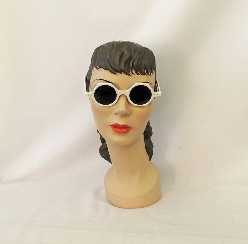 Retro Sunglasses | Vintage Glasses | New Vintage Eyeglasses     Lana White  Sunglasses 1930s 1940s style  UV400  AT vintagedancer.com