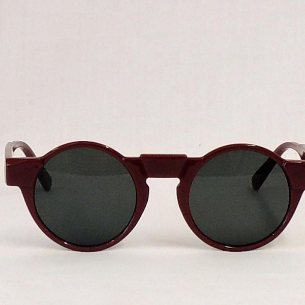 Mitzi  Burgundy  Sunglasses  1930s 1940s style  UV400