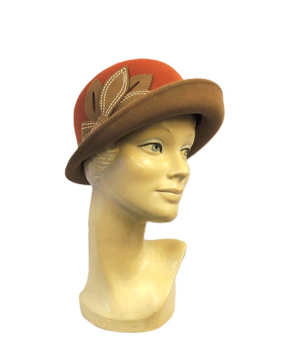 Light Brown & Rust Vintage Style 1920 display picture 3