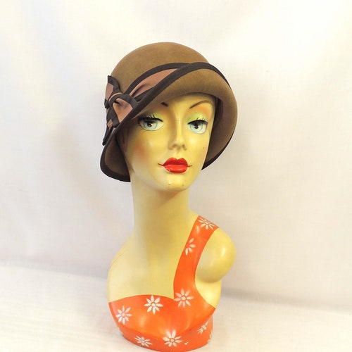 Mid Brown Vintage Style 1920 display picture 1