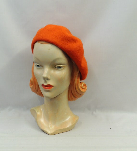Orange 100% Pure New Wool Timeless Classic 1930 display picture 1