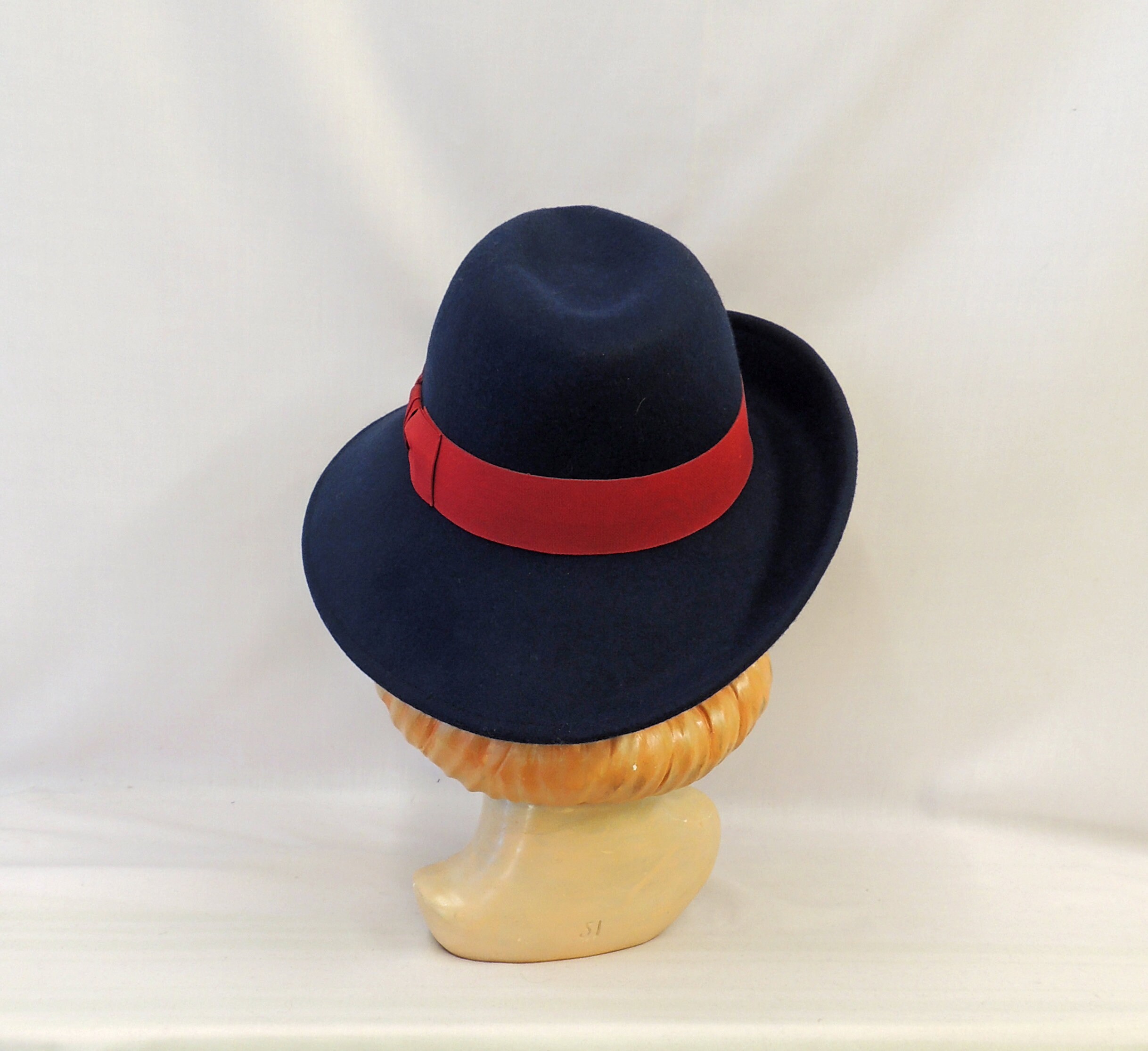 Blue Vintage Style 1930