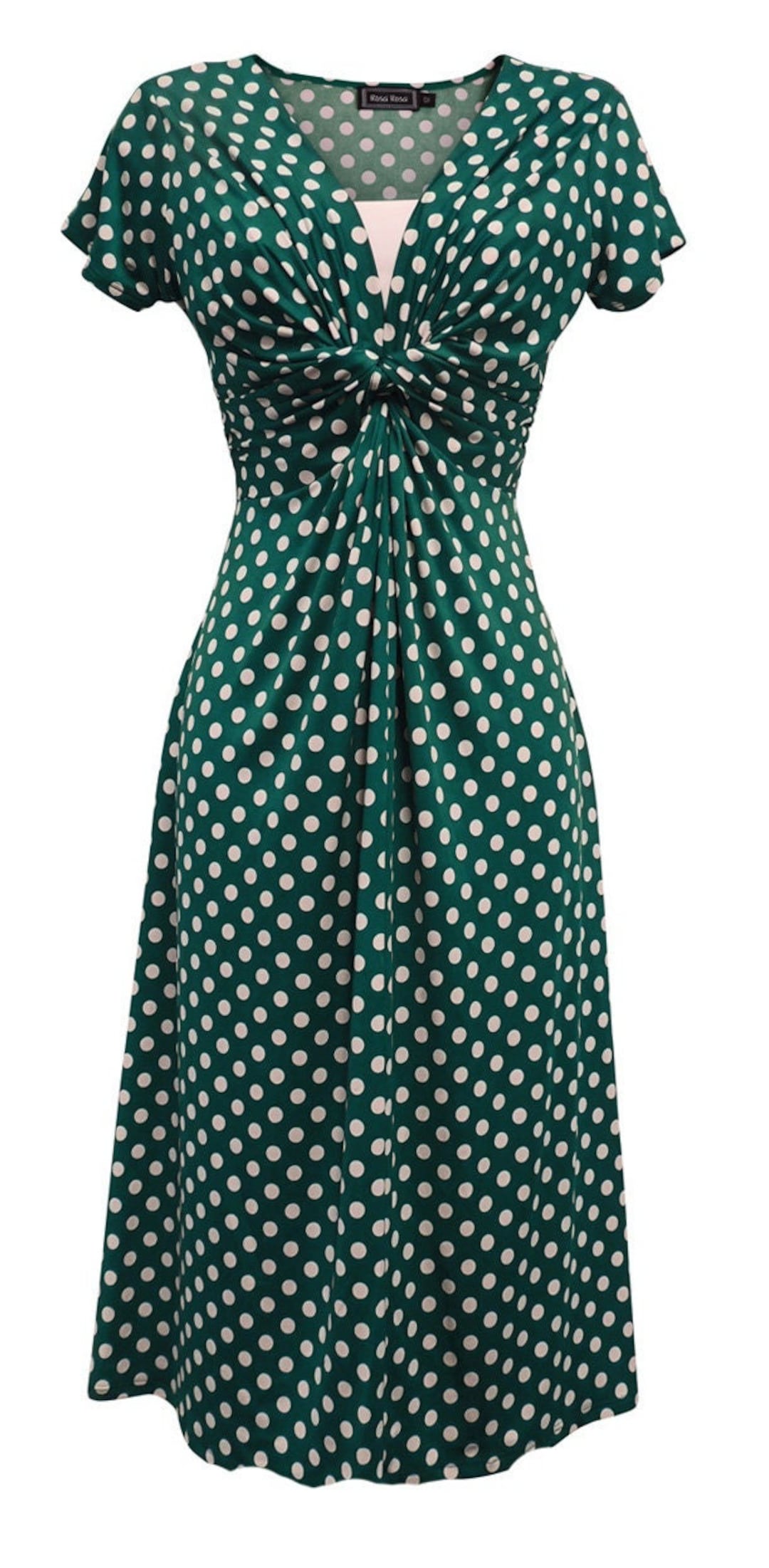 Vintage 1940s Red Teal Blue Plaid Wool Dress by Toni Todd Dead Stock | XS/S