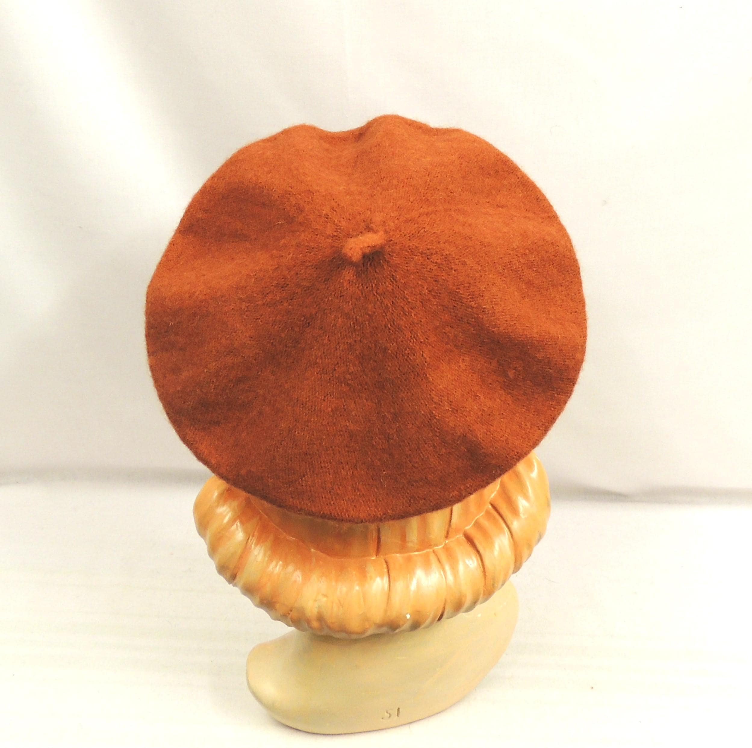 Burnt Orange Beret - Etsy Canada display picture 1