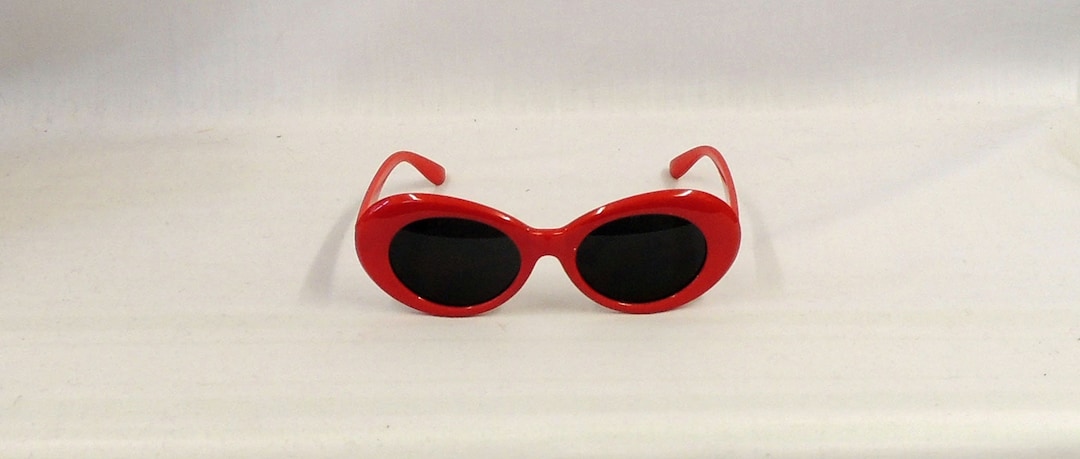 Pink Hair Kurt Cobain Blue Sunglasses Nirvana Kurt Cobain's