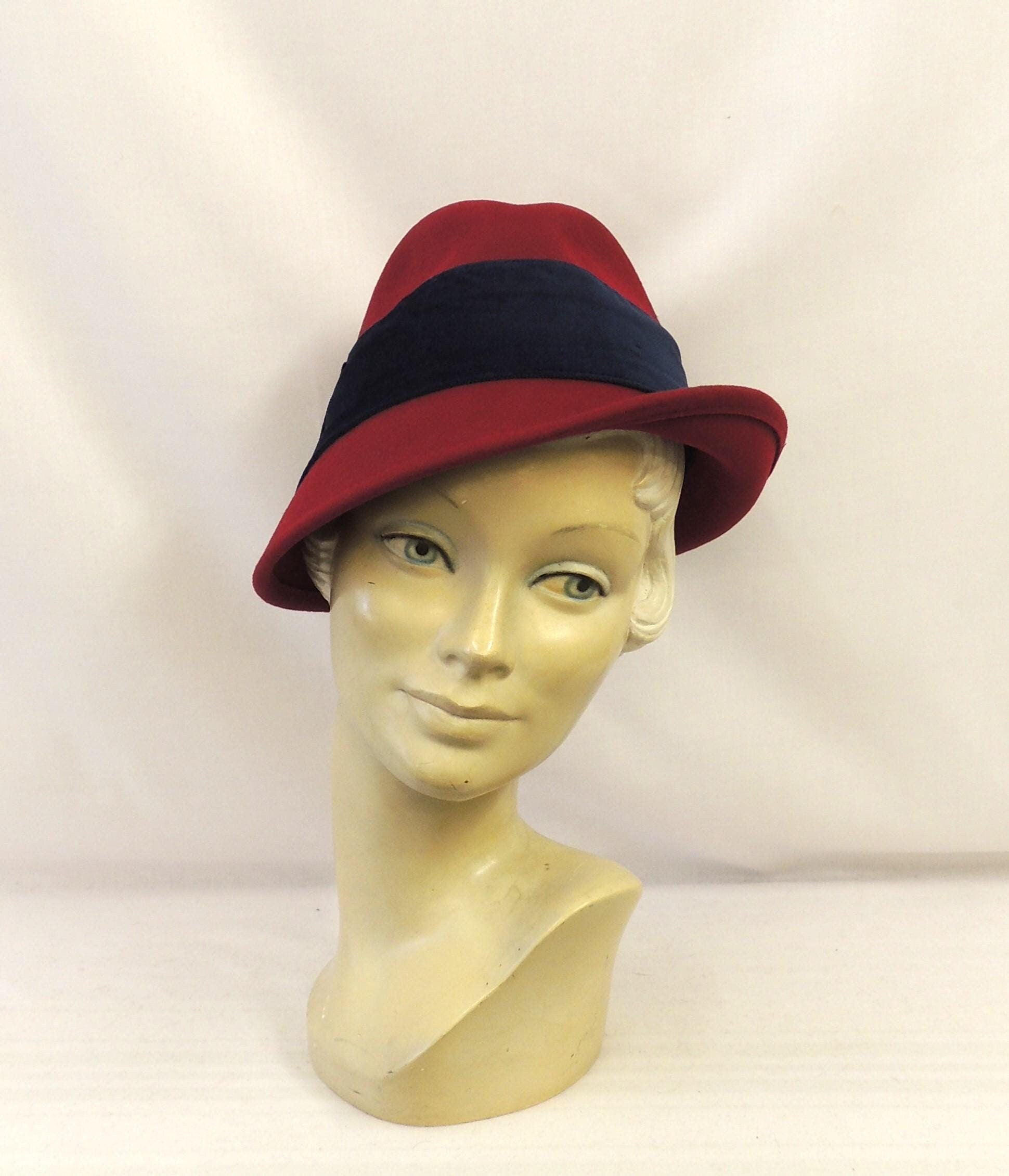 Wine Red & Blue Vintage Style 1930 display picture 2