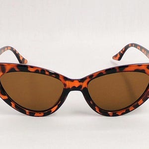 Sandy Leopard Brown Cats eye  Sunglasses  1950s style  UV400