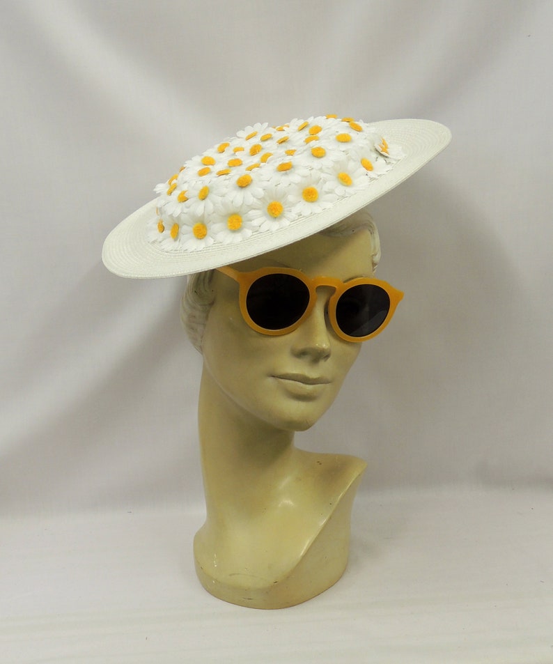 Nora Sunglasses Mustard Yellow 1930s 1940s style UV400 image 3