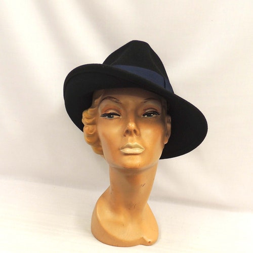 Black & Navy Vintage Style 1930 display picture 3