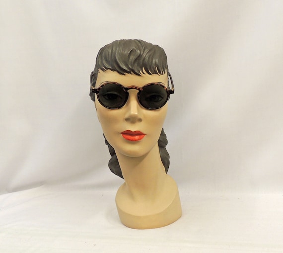 Norma Faux Tortoiseshell Round Sunglasses 1920s 1930s Style UV400 Etsy Ireland