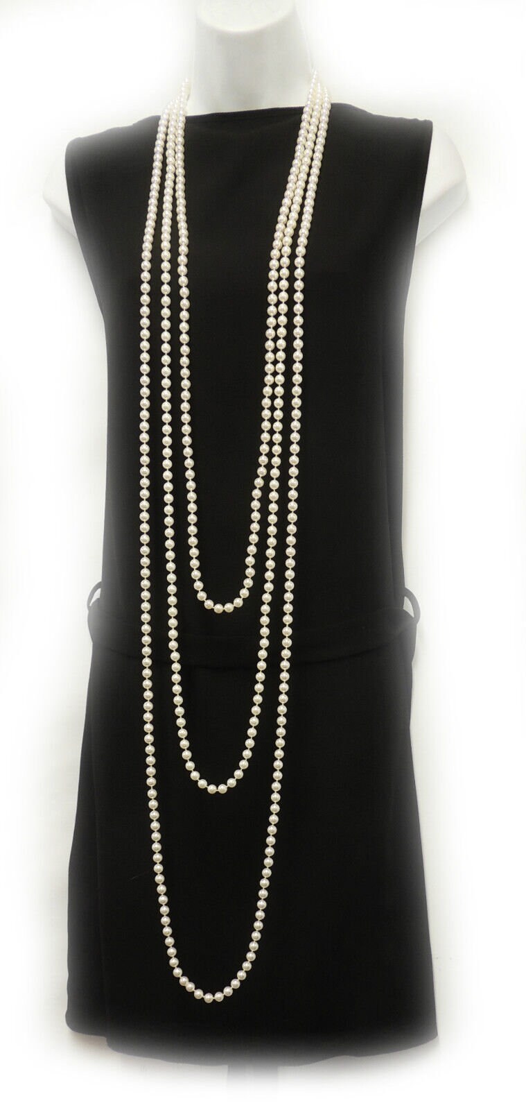 New 1920s Vintage Style Long Charleston Flapper Necklace Faux - Etsy UK