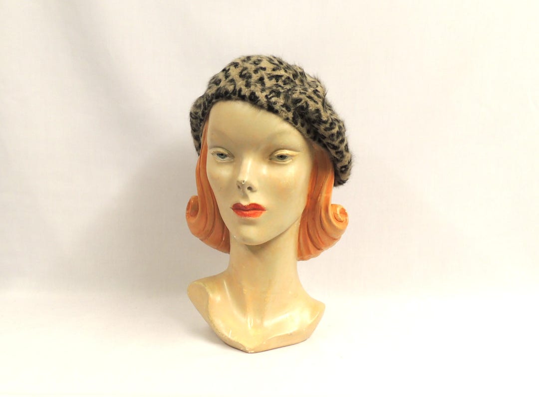 Natural Light Brown Leopard Super Soft Angora Blend Classic  display picture 3
