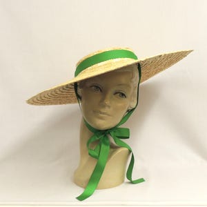 1950s Ribbon Sun Hat - Etsy