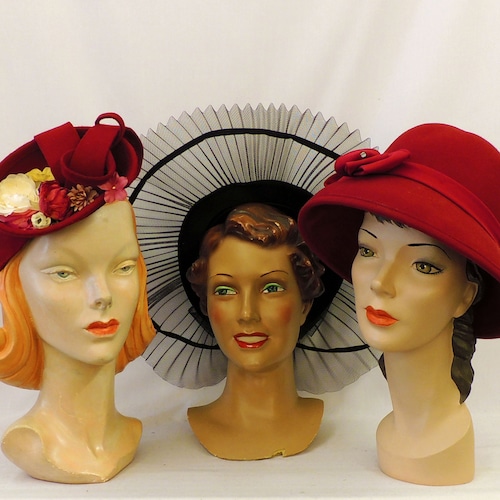 Large Brim Natural Straw Cartwheel / Platter Summer Sun Hat  display picture 3