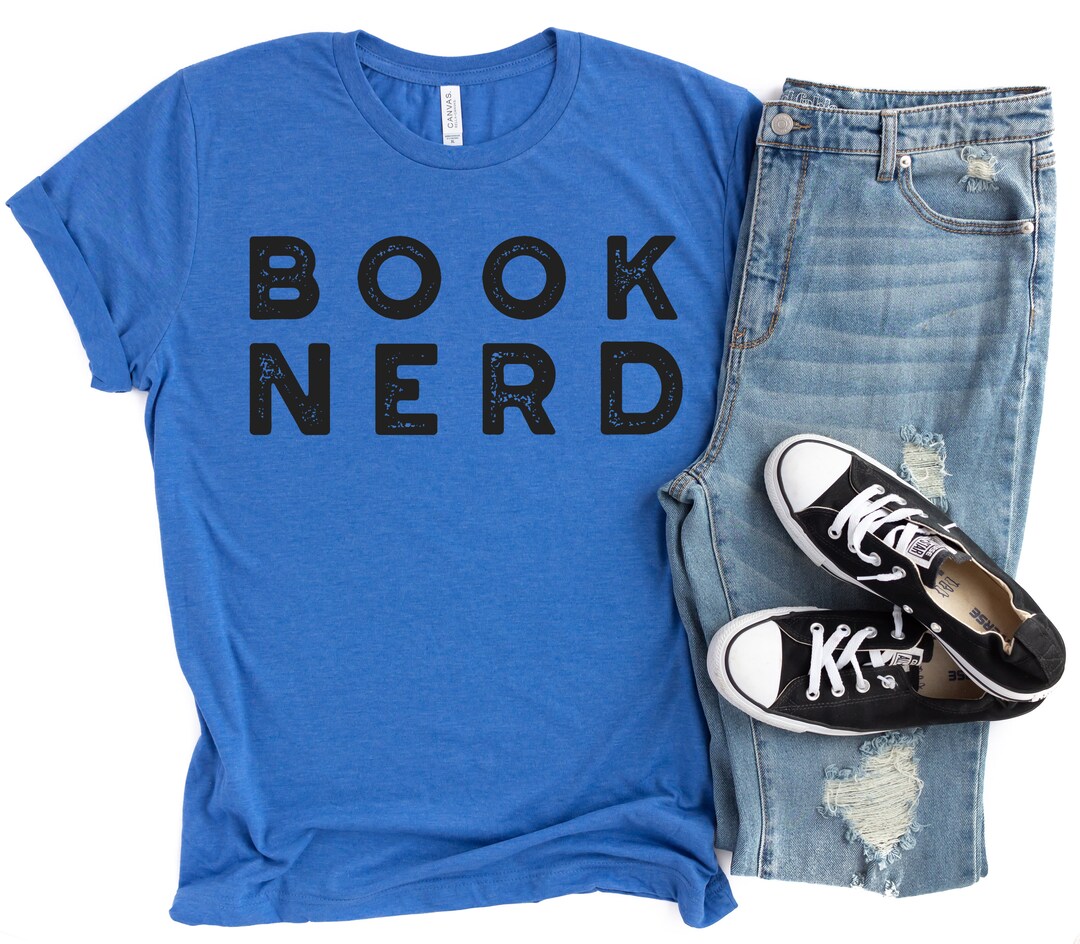 Book Nerd Shirt, Literary Gifts for Book Lovers, Bookish Tshirt Etsy