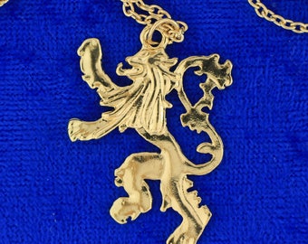 Lion Necklace or Keychain