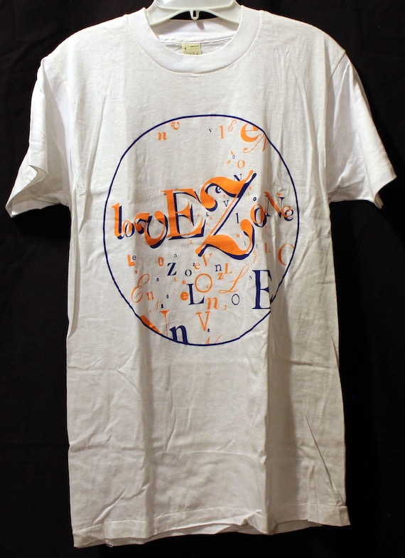 MINT Love Zone T-Shirt 1980's Concert Tour Vintage