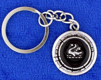 Emma Swan Princess Keychain Black Background Once Upon a Time TV Inspired